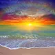 Rainbow to rainbow and travel-sleep. Rainbow travellers