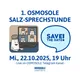 OSMOSOLE SALZ-SPRECHSTUNDE 🧂💧 22.10.2025 um 19 Uhr