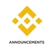 Binance Announcements