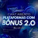 CHAT ABERTO 2.0 | PLATAFORMA C/ BÔNUS 🍀🎰