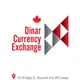 Dinar currency exchange shop دینار