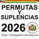 👩🏻‍🏫 PERMUTAS MAGISTERIO 2026 👨🏻‍🏫 🇧🇴