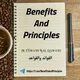 Benefits and Principles