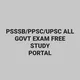 PSSSB/PPSC/UPSC ALL GOVT. EXAM FREE STUDY PORTAL