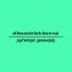 of·fen·sicht·lich fes·ti·val