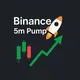 📈 Binance Futures 5m Pump Monitor (No charts)
