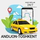 Andijon Toshkent taksi