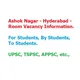 UPSC Ashok Nagar Hyderabad Room Searching