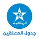 جدول معلقين قناة الرياضية المغربية