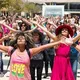 פלאש מוב ממשיכים לרקוד Danser encore Flash mob Israel
