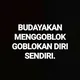 jangan banyak bacot