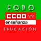 CCOO: Foro de Educación