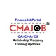 Finance Jobs and Training Opportunities