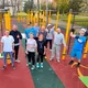 Уличные тренировки в центральном парке Тельмана