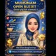 Open bujet Muhsinam