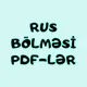 Rus bölməsi PDF-lər