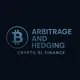 Arbitrage and Hedging Crypto RL Finance