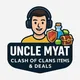 Uncle Myat Coc and other game accounts 🏷
