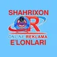 SHAXRIXON -- BO'STON -- E'LONLARI.