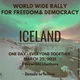 World Wide Demonstration Iceland